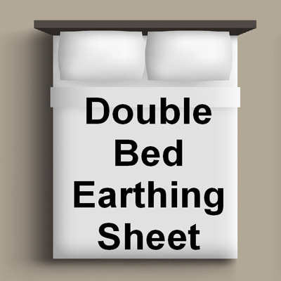 Double Bed Sized Organic Fitted Earthing Sheet