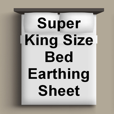 Super King Sized Organic Fitted Earthing Sheet