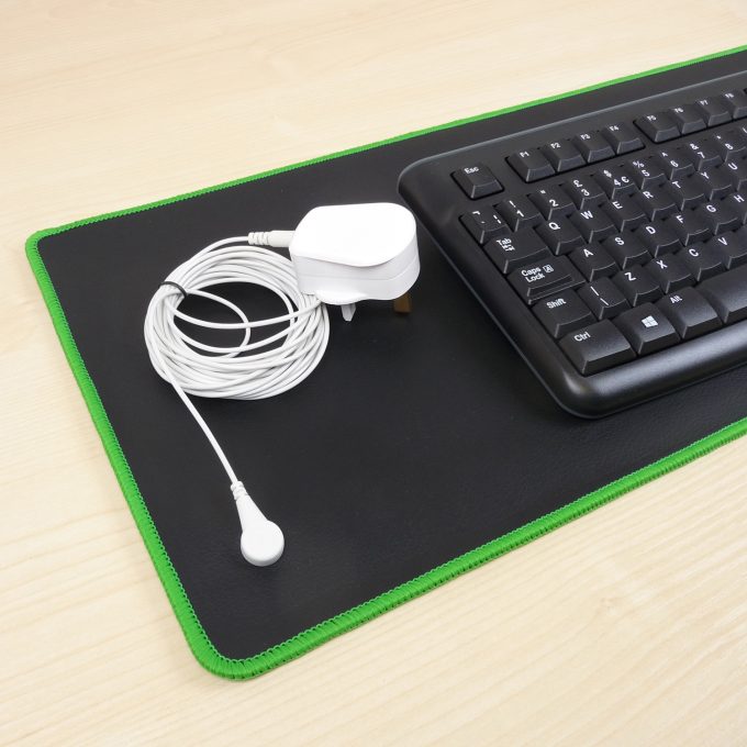 Grounding Mat | Black Earthing Keyboard Mat | For Home or Work.