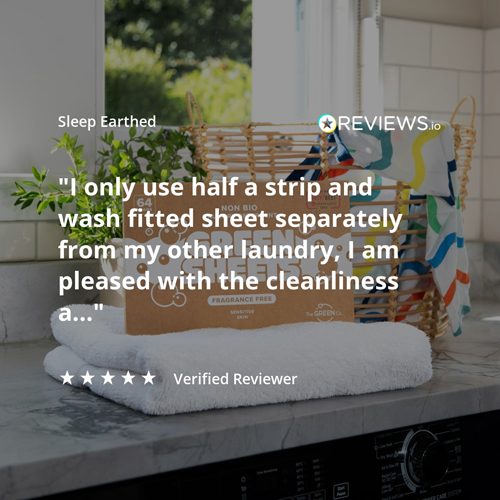 Fragrance Free UK made Eco friendly and kind to the environment washing strips 64 pack review