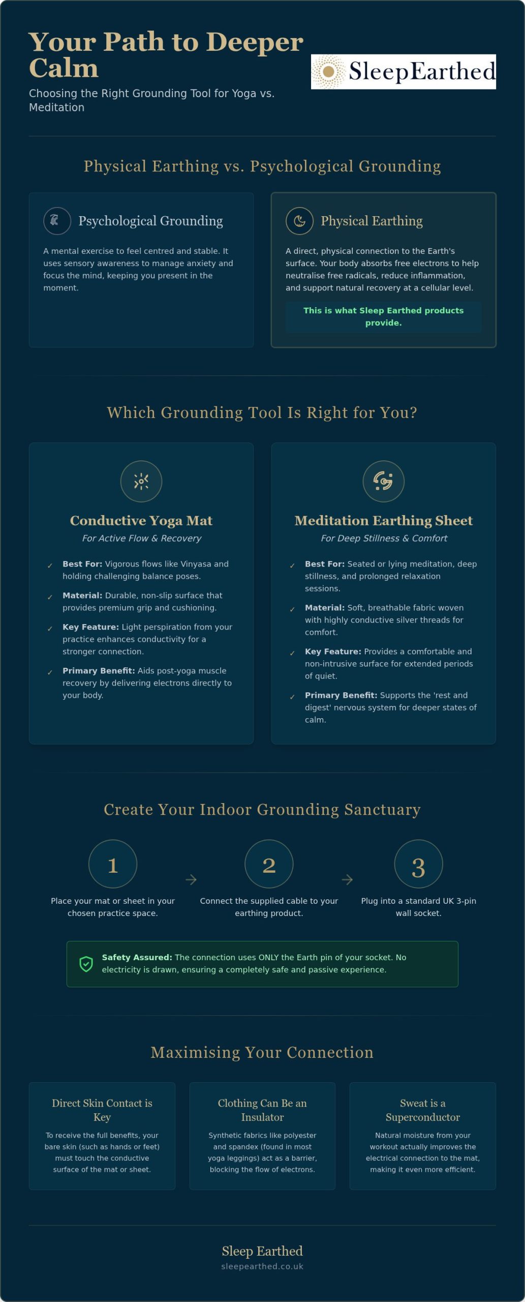 Yoga vs Meditation: Choosing the Best Grounding Mat