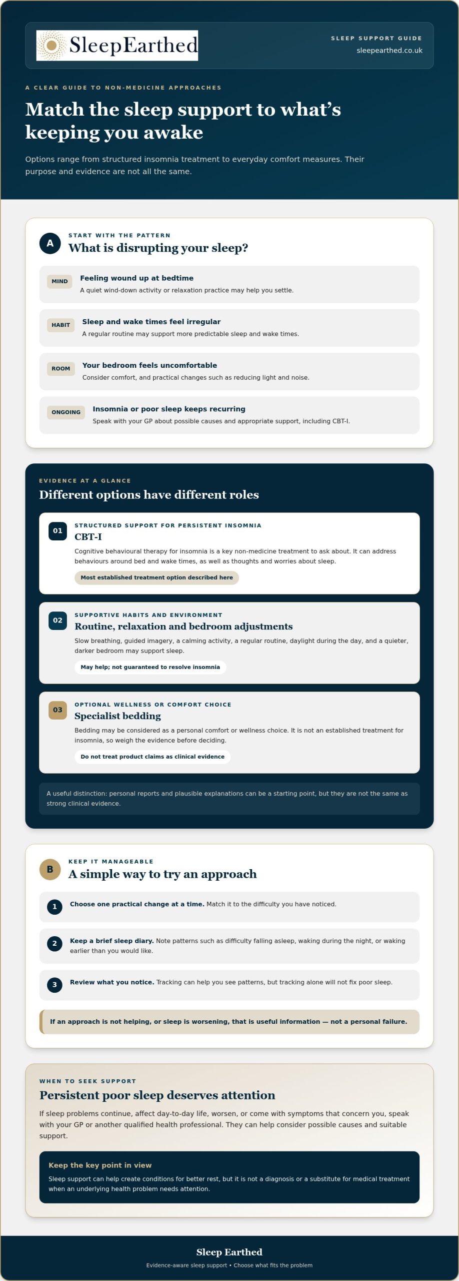 Non-Pharmacological Sleep Aids: What Helps You Sleep Better?